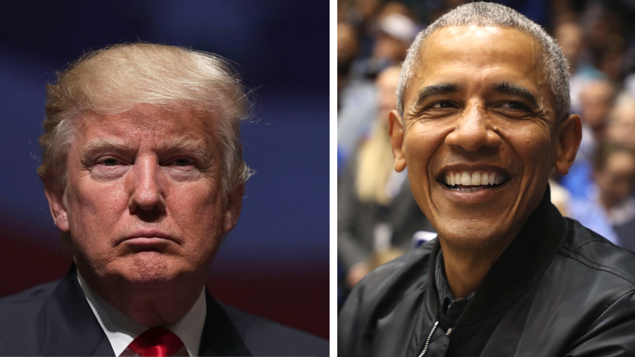 Obama would beat Trump by a landslide if they went head-to-head today, polls reveal