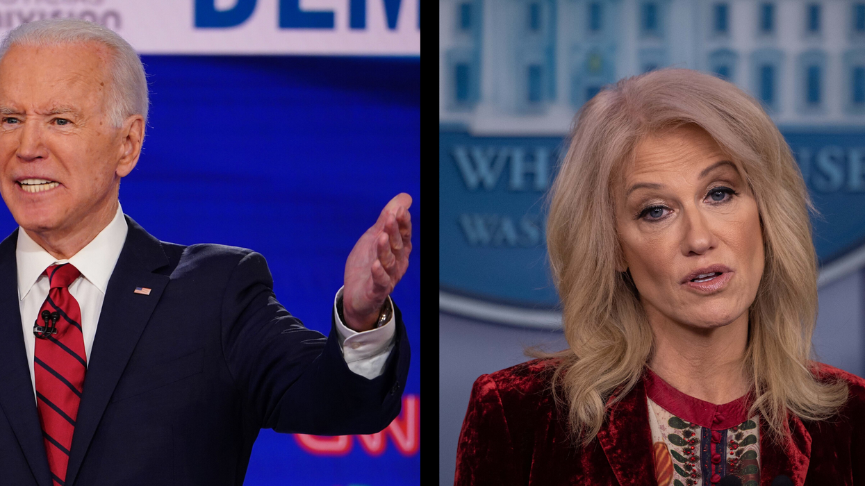 Kellyanne Conway slammed for bizarre 'sexist' comments about Joe Biden wanting a female running mate
