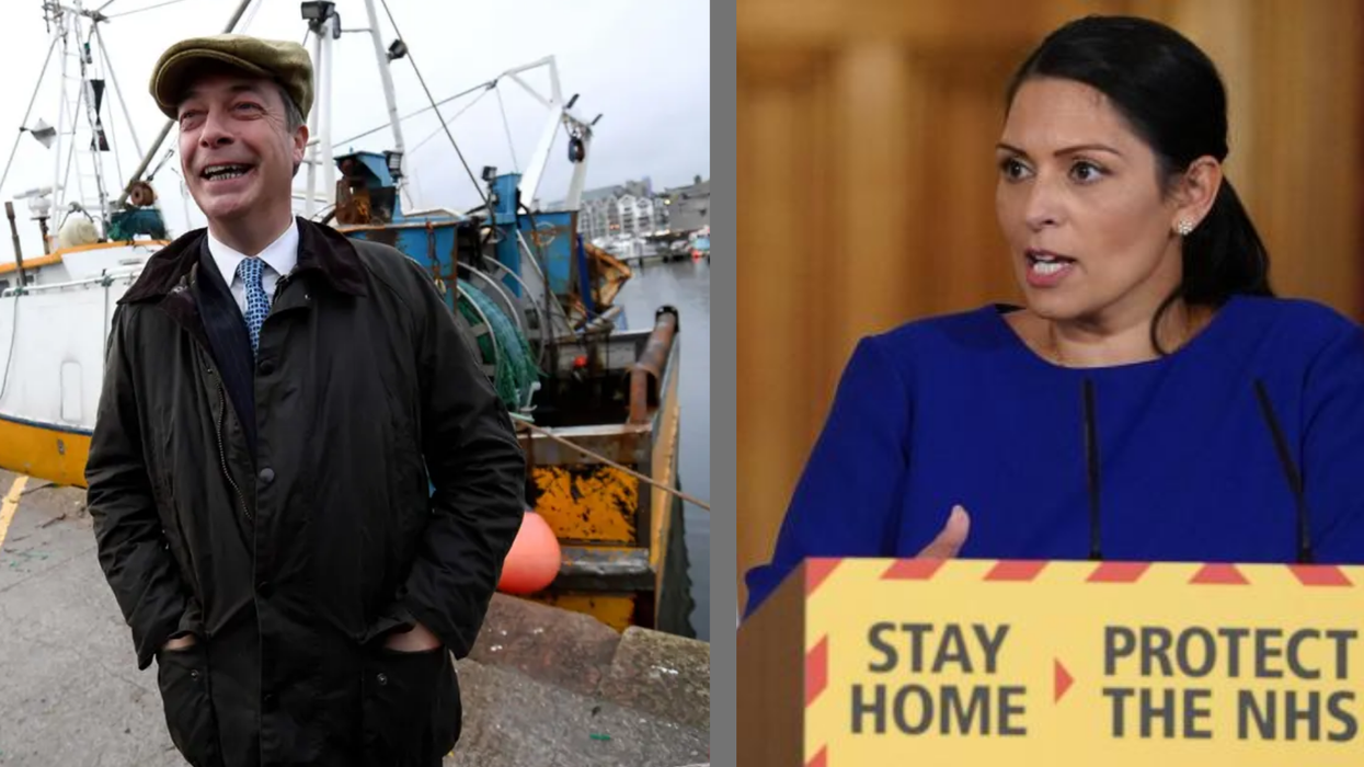 MP accuses Priti Patel of 'pandering' to Nigel Farage's 'callous' hounding of migrants and 'playing into the hands of criminal gangs'