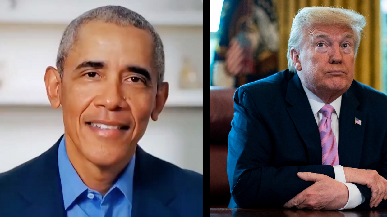 Obama slams Trump for second time, saying lots of 'so-called grownups' think like little kids