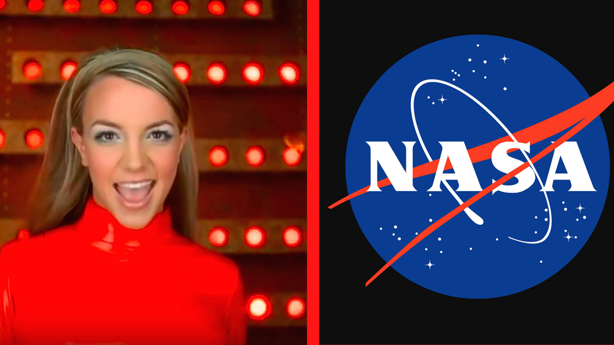 Britney Spears and NASA are tweeting each other to mark 20 years of 'Oops!... I Did It Again' and it's deeper than you think