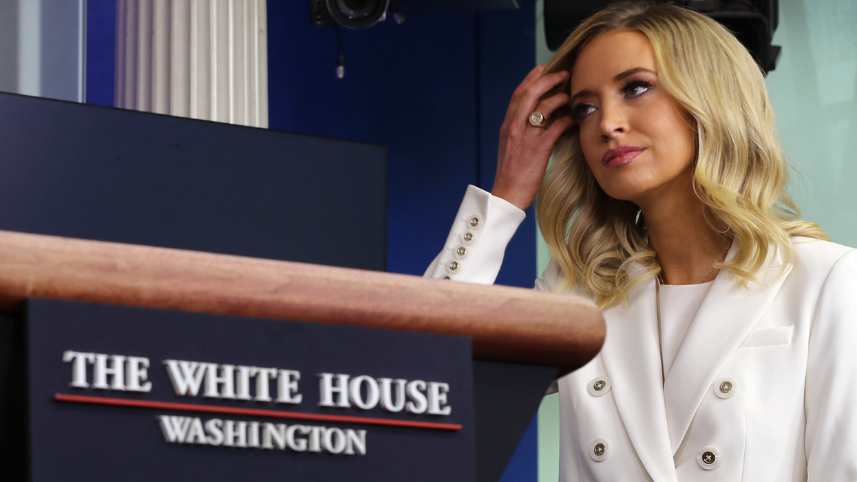 Trump's own press secretary, Kayleigh McEnany, called him out on 'racist statements' saying he wasn't a 'serious candidate' in resurfaced footage