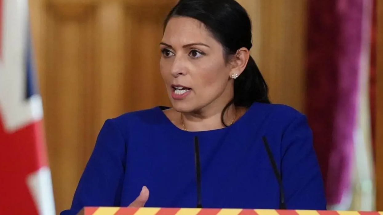 Priti Patel actually just bragged about 'shoplifting being down' during social distancing, when there are no shops open to lift