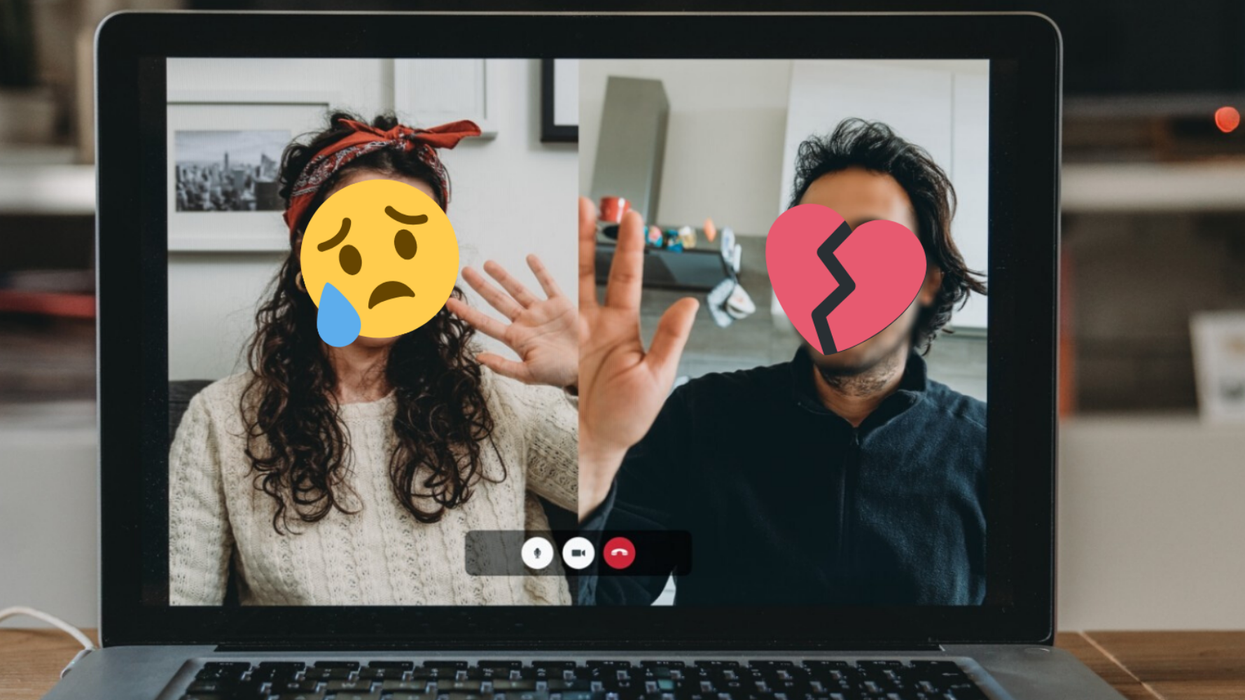 People are actually getting dumped on Zoom now because everything is weird, yet just the same