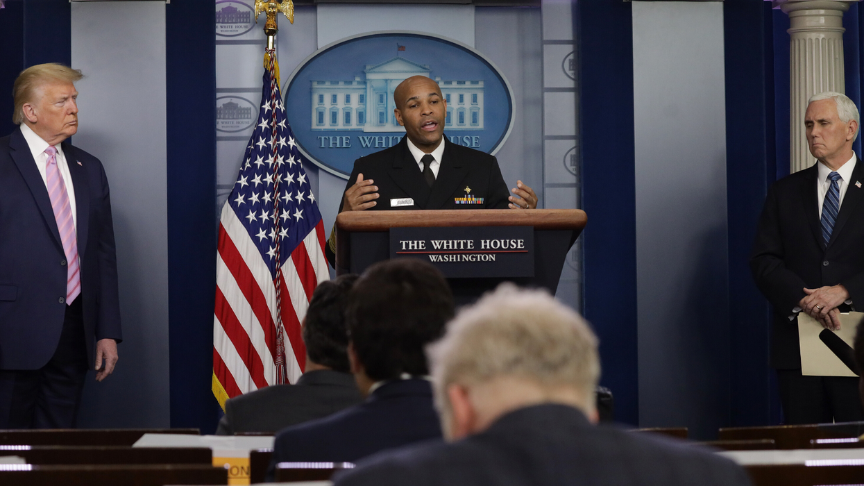 Outrage as black and Latinx Americans told to 'step up' and avoid drugs and alcohol by Trump's surgeon general