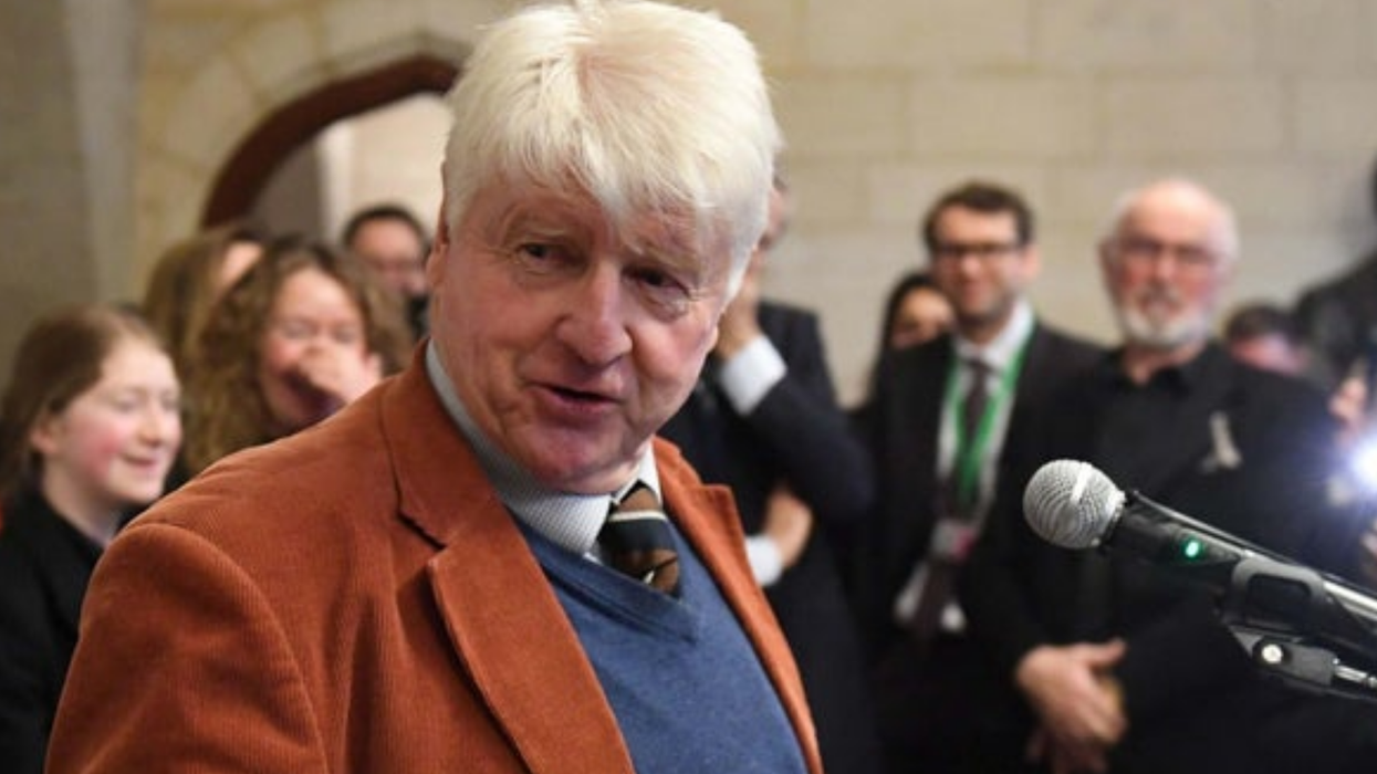 Stanley Johnson said Boris becoming ill made the UK realise coronavirus was 'serious' and people are not impressed