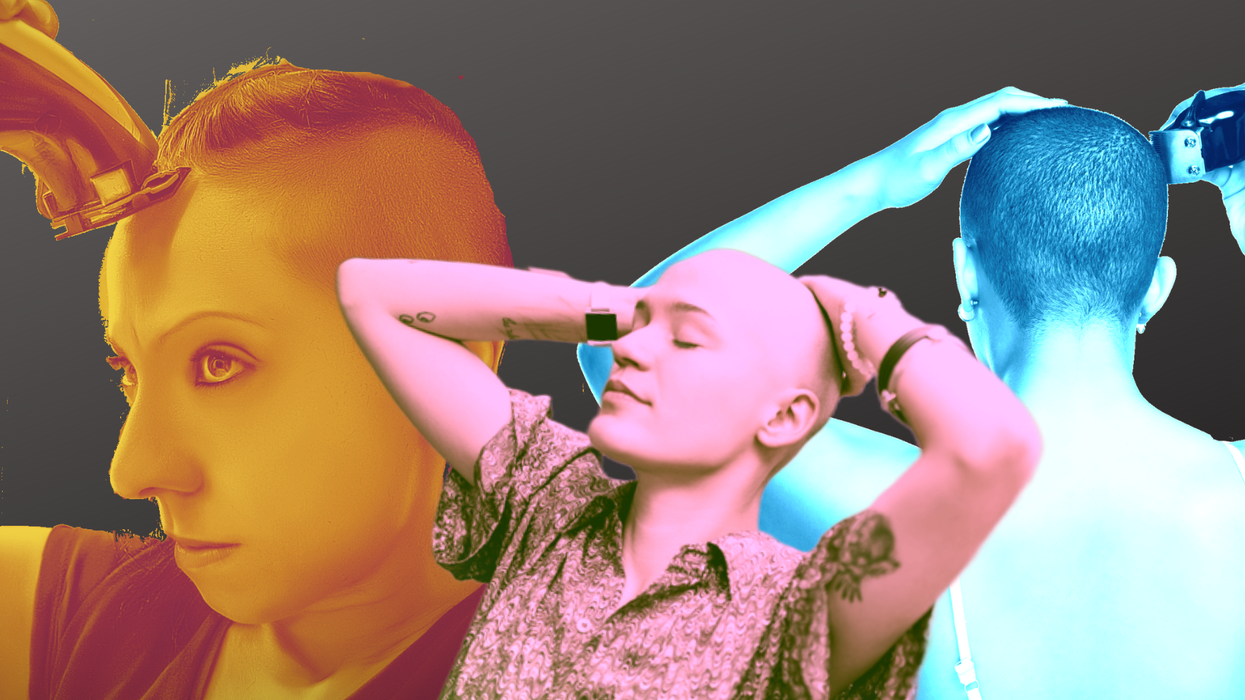 How women shaving their heads has become the best lockdown trend yet