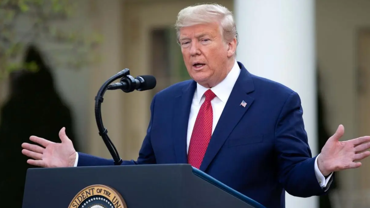 Trump claims with zero evidence that scarves are 'better' than masks at preventing coronavirus