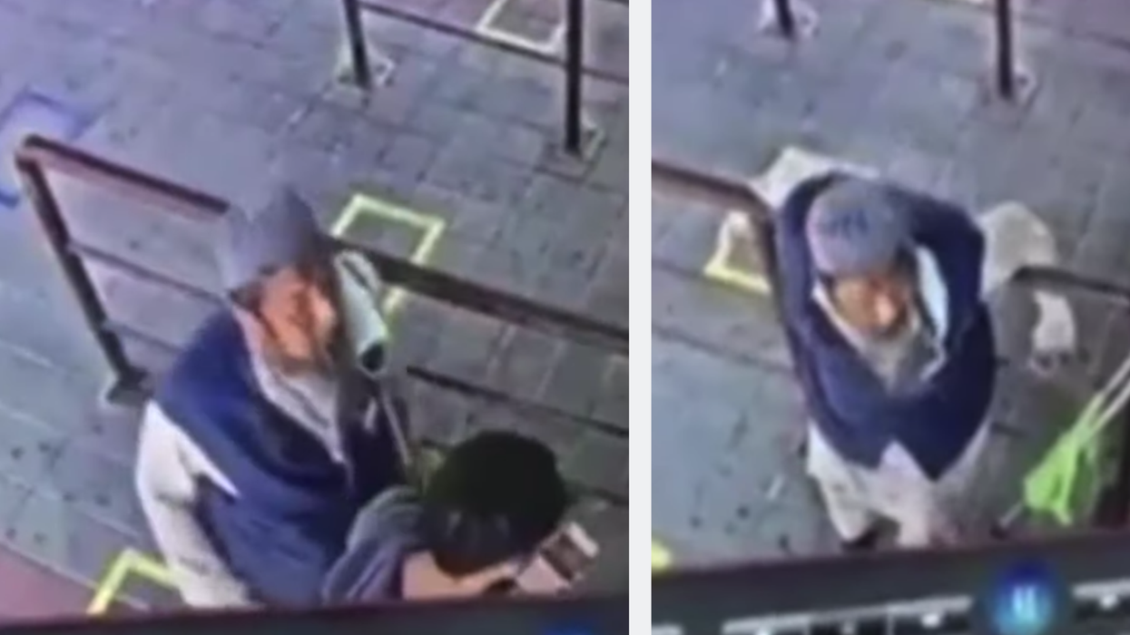 Man who had coronavirus appears to be caught on camera spitting on a stranger's face just hours before he died