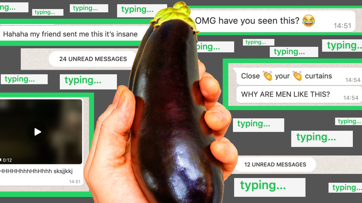 Please stop sharing that viral WhatsApp video of the man masturbating