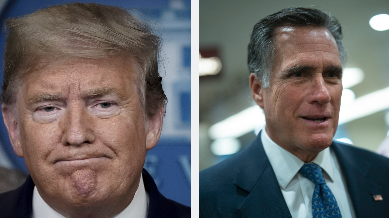 Trump called a ‘broken human’ for ‘disgusting’ comments about Mitt Romney's coronavirus test results