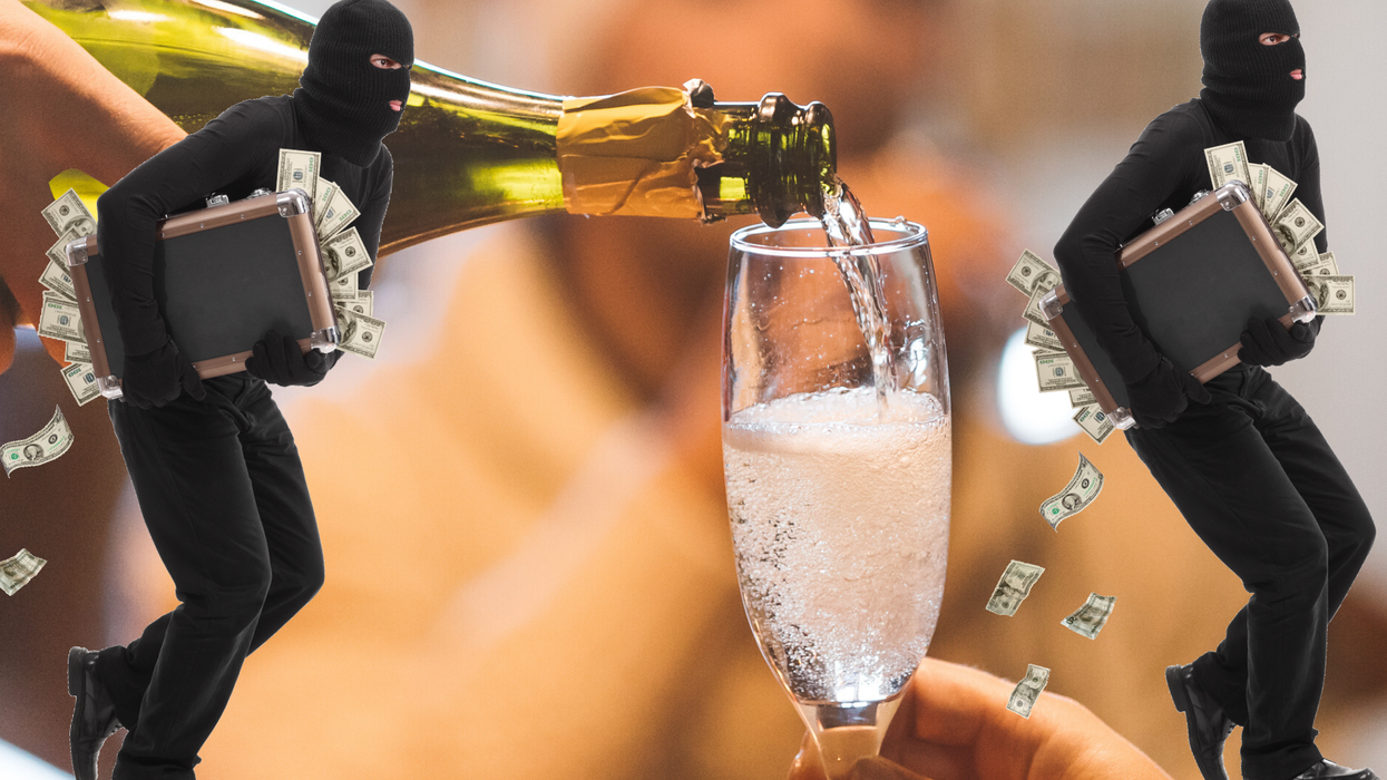 Two burglars tried to rob gay bookshop but got distracted drinking a bottle of prosecco