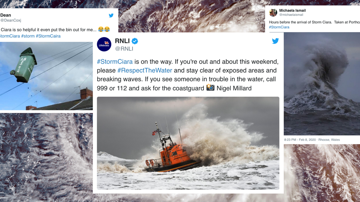 16 of the most shocking images and videos from Storm Ciara