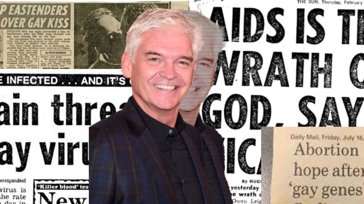 Wondering why Phillip Schofield didn't come out sooner? Read these newspaper clippings