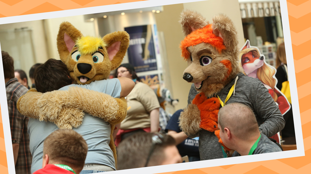 A bunch of furries just heroically saved a woman whose boyfriend was attacking her