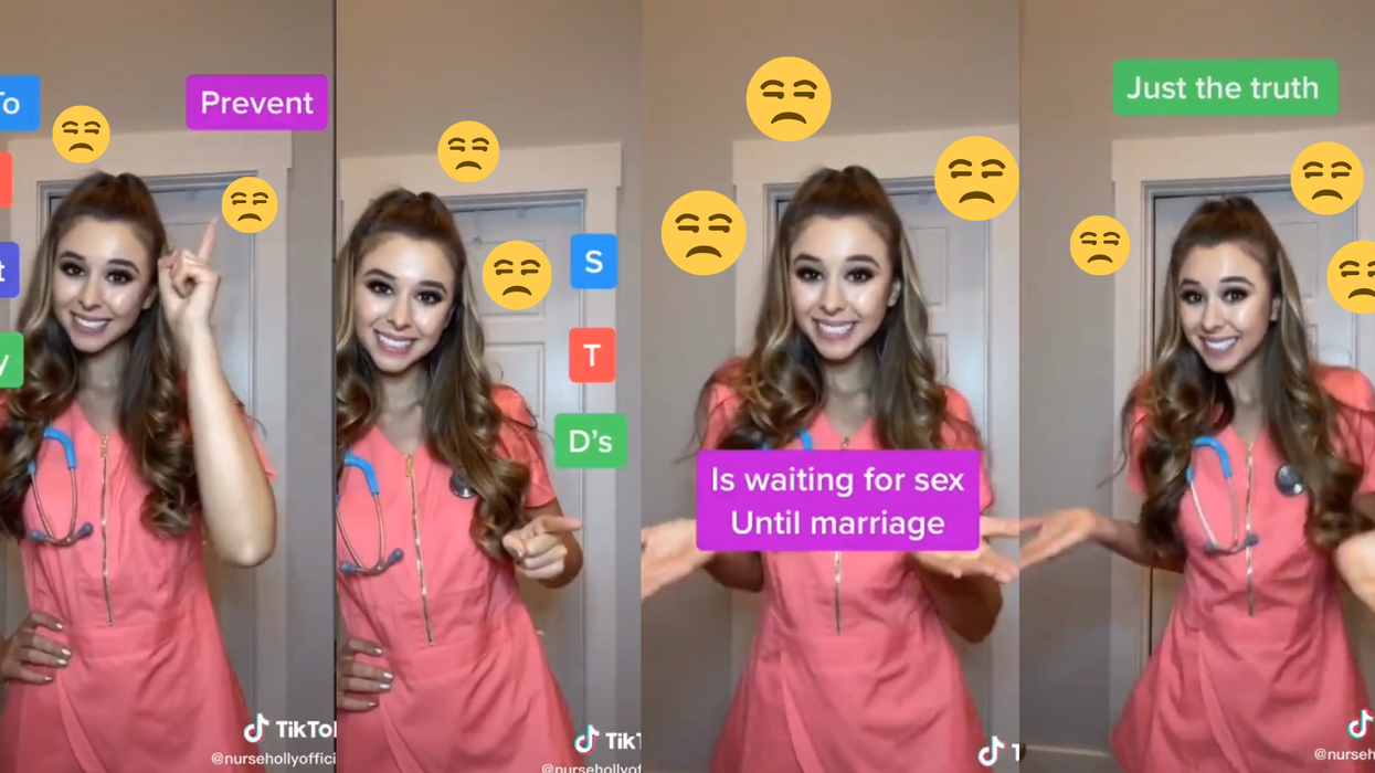 This nurse is using TikTok to spread dangerous misinformation about STIs and people are outraged