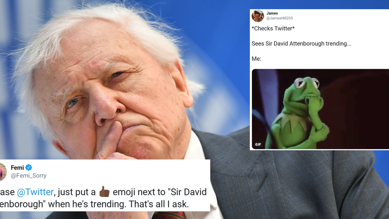 David Attenborough was trending on Twitter for this reason and people got very worried