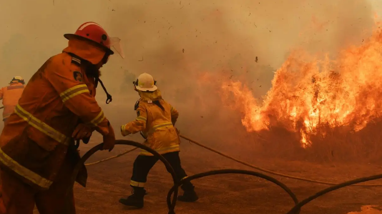 It's finally going to rain in Australia but it could make the situation even worse
