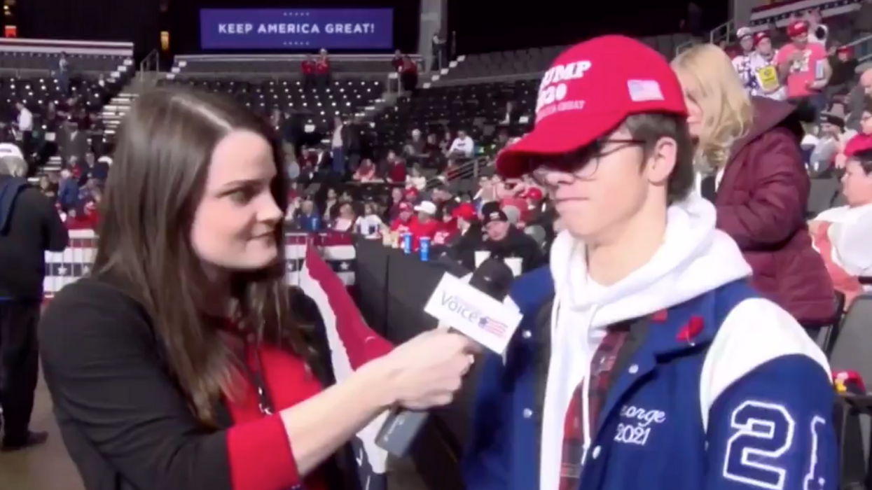 This Trump supporter was asked what the president has done well and his answer is priceless