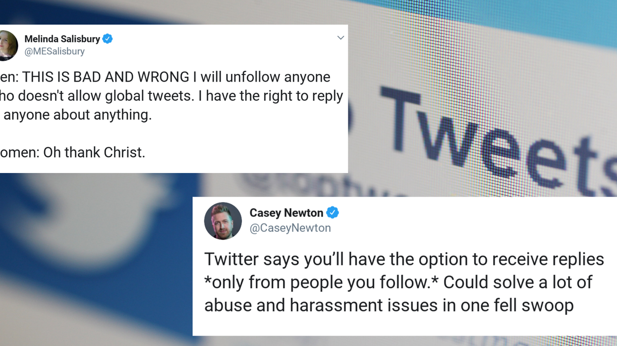 Twitter’s new reply settings might be particularly useful for women – here’s why