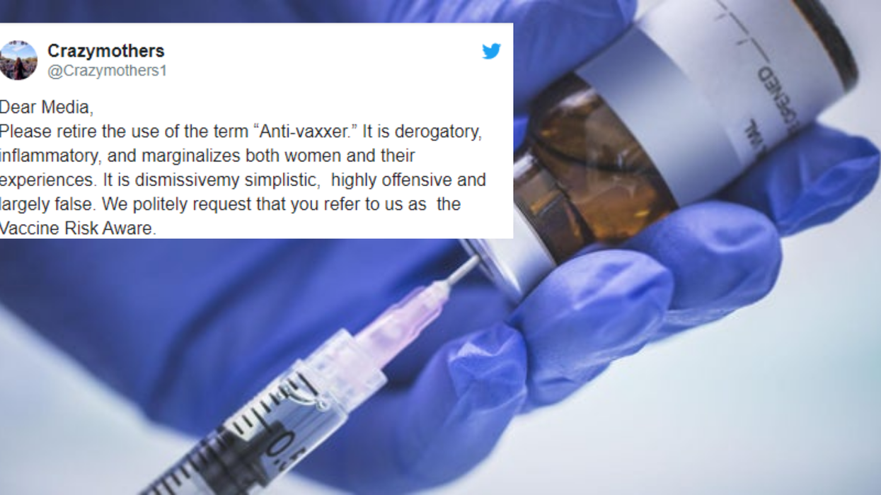 Anti-vaxxer group 'Crazymothers' wants everyone to stop calling them anti-vaxxers