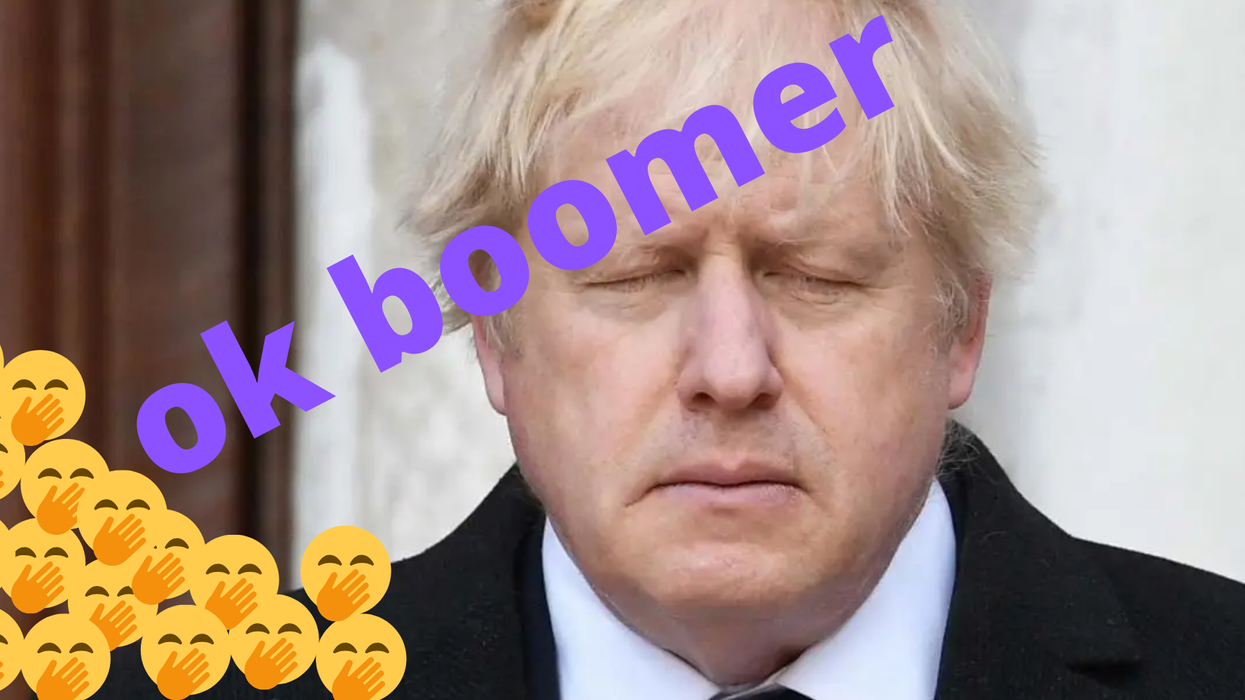 Revealed: The secret plan to get thousands to chant 'OK boomer' at Boris Johnson when – sorry, IF – he wins the election