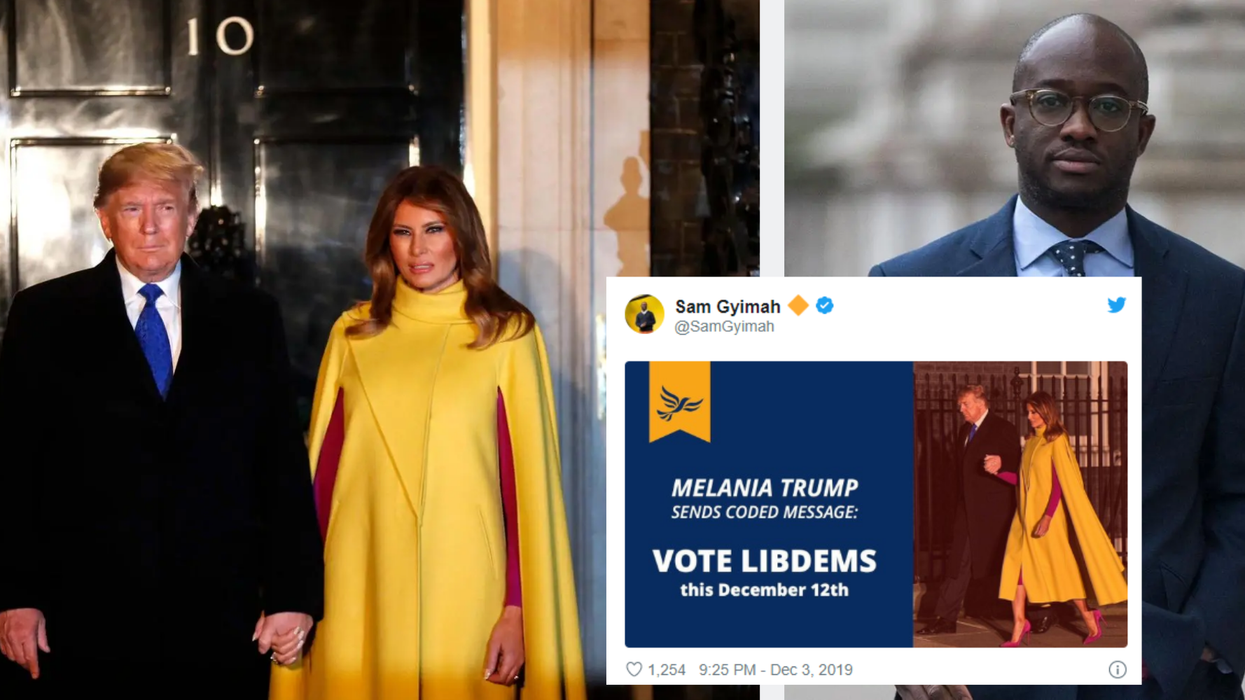 The Lib Dems are so desperate for support that they're literally trying to round up anyone wearing yellow