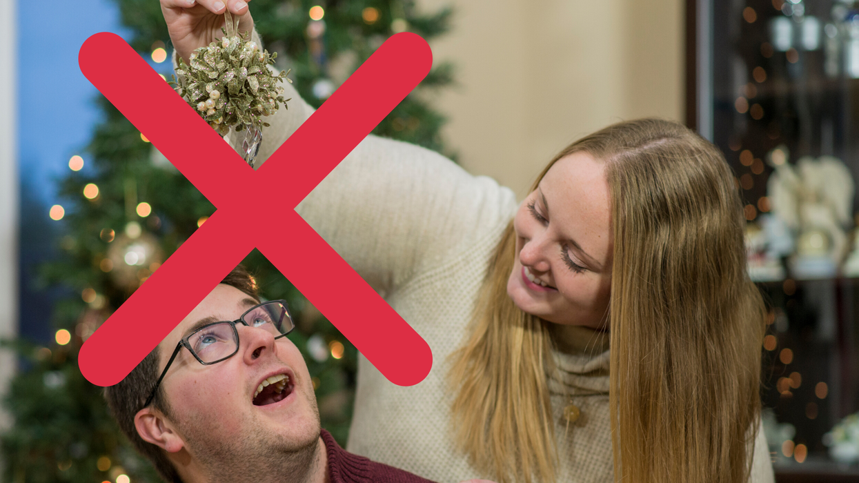 Wokeness has spoken – mistletoe seriously needs to be cancelled, like, yesterday