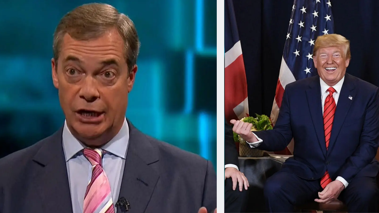 Nigel Farage thinks it's totally fine if teetotal Trump joked about sexual assault after he'd 'had a drink'