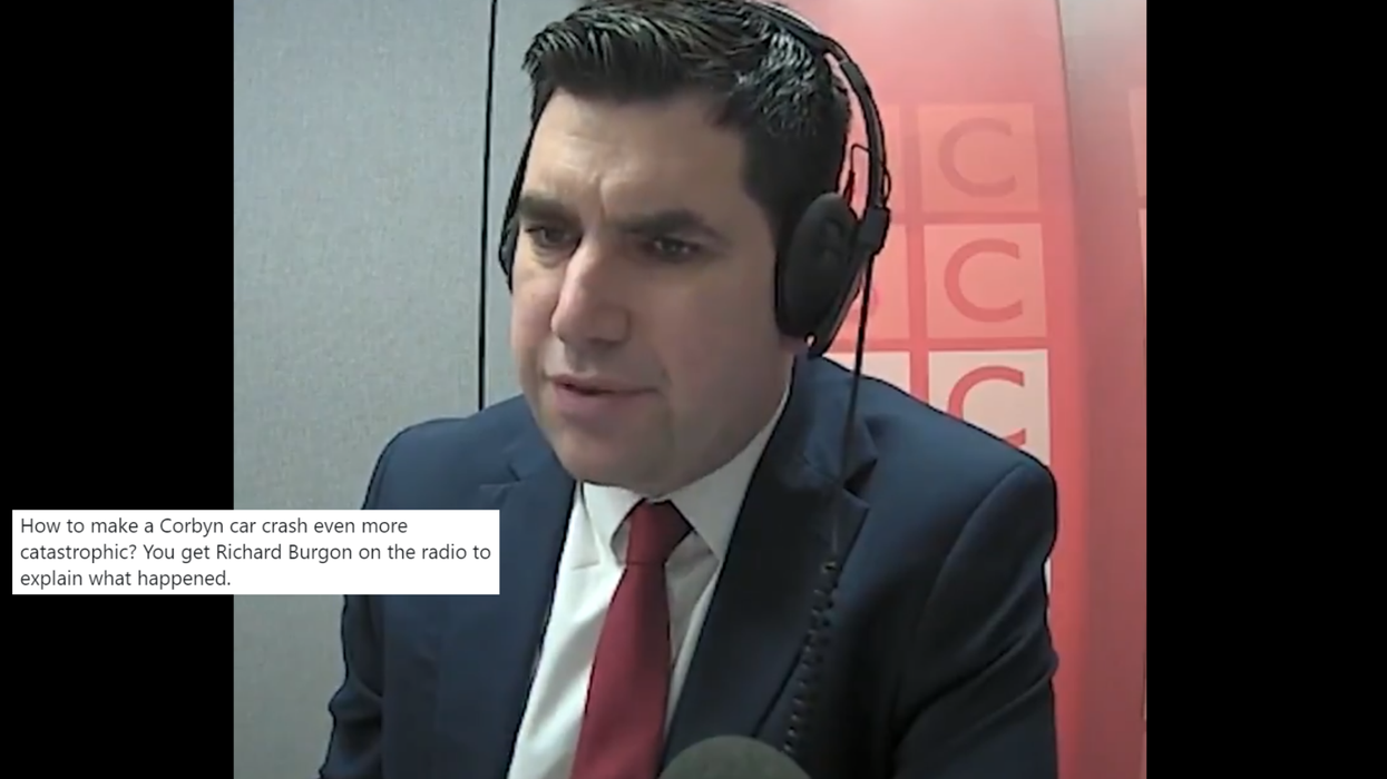 Richard Burgon defended Jeremy Corbyn on the radio and people are asking what Labour were thinking
