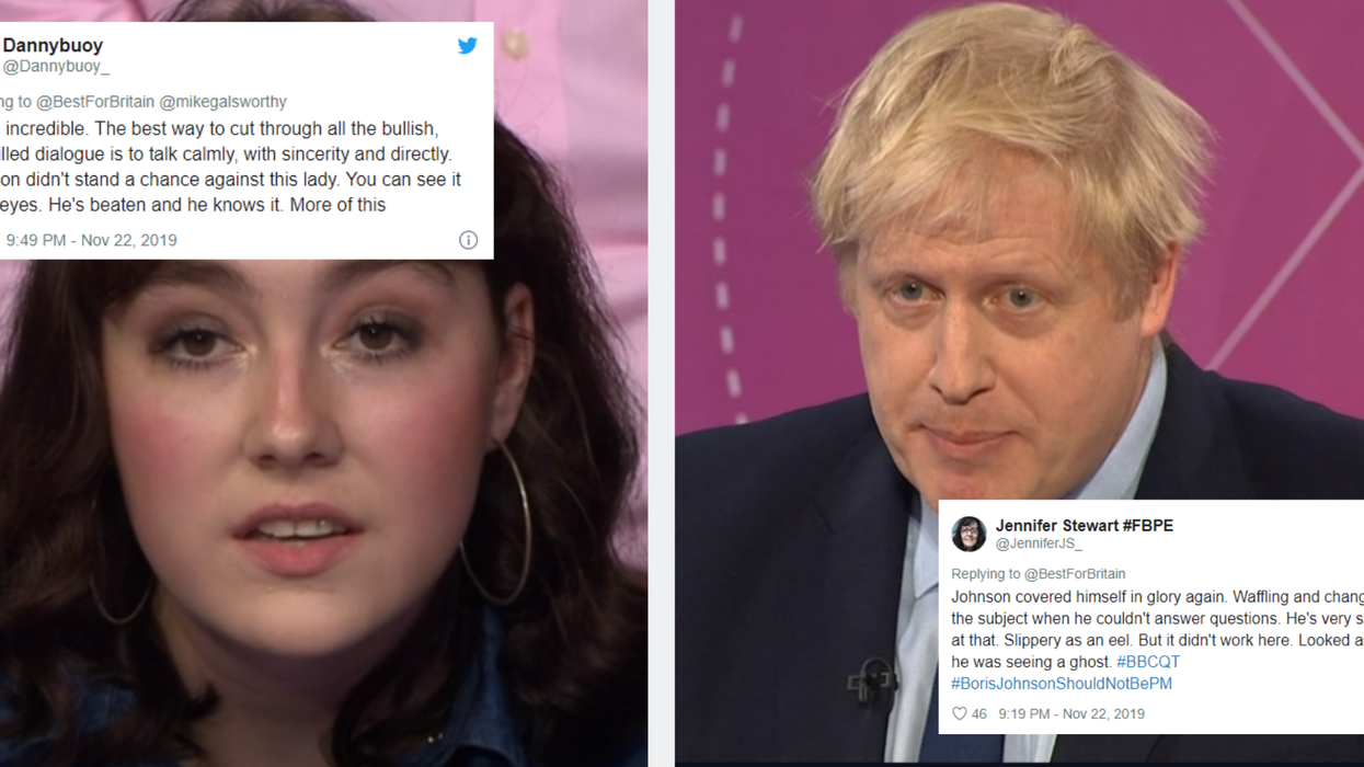 Boris Johnson left speechless when confronted with his awful record on, well...everything