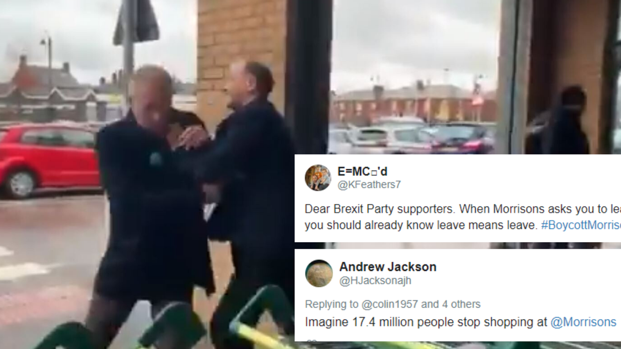 Brexit Party candidate reportedly thrown out of shop for 'forcing' leaflets onto customers