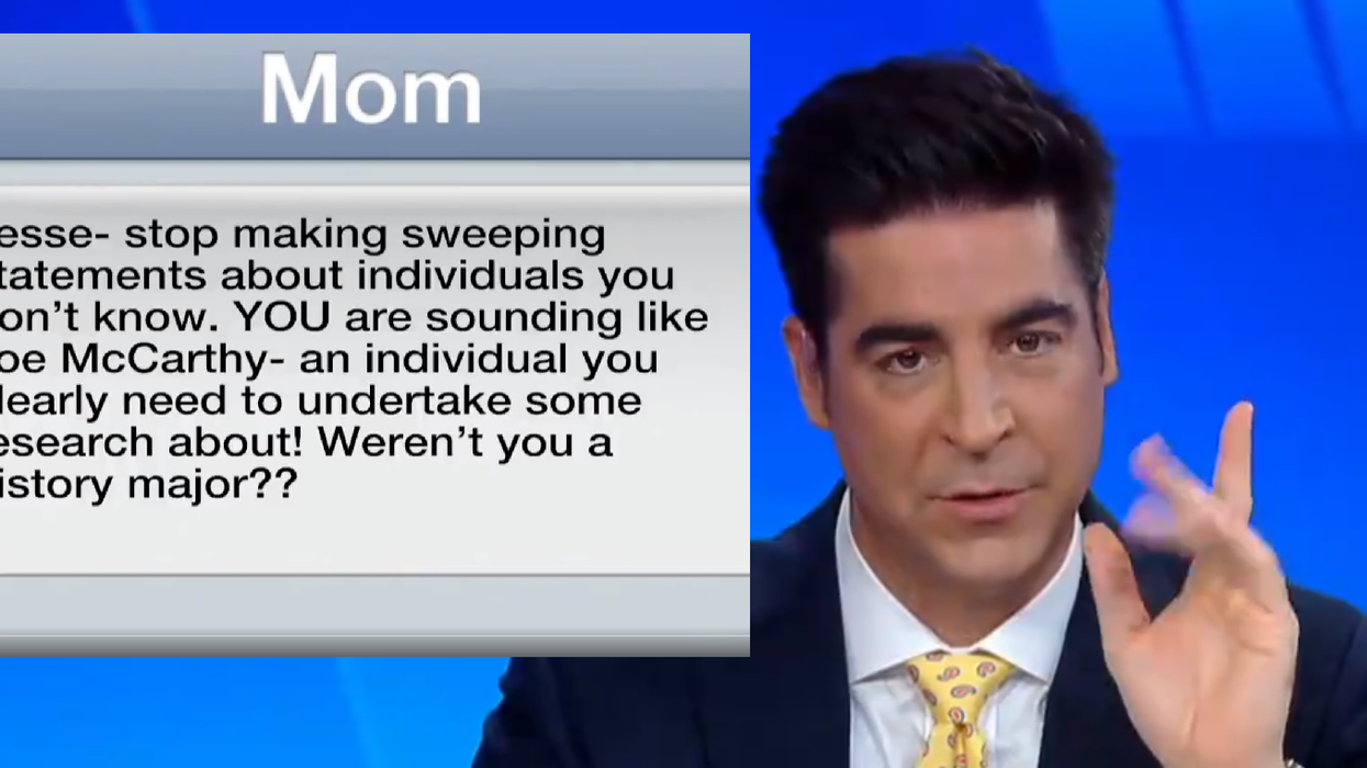 Fox News host condemned by his own mother for his 'disdain for diversity'