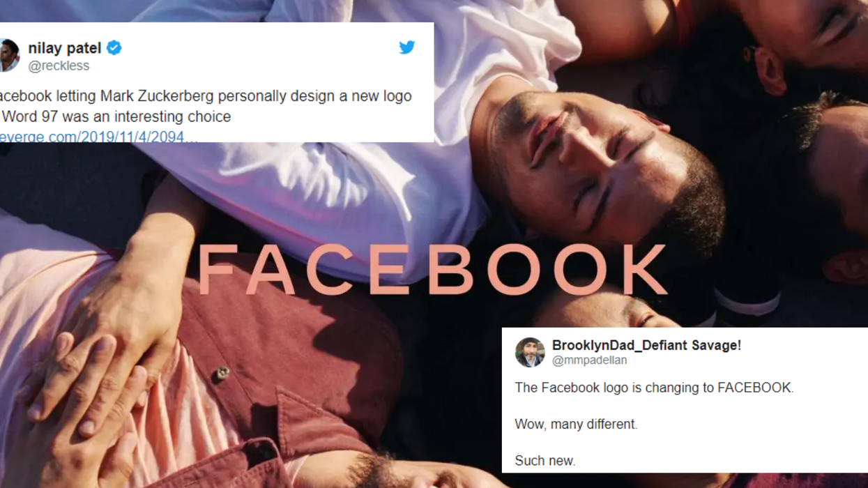 Facebook unveiled a new logo and no one can stop making jokes