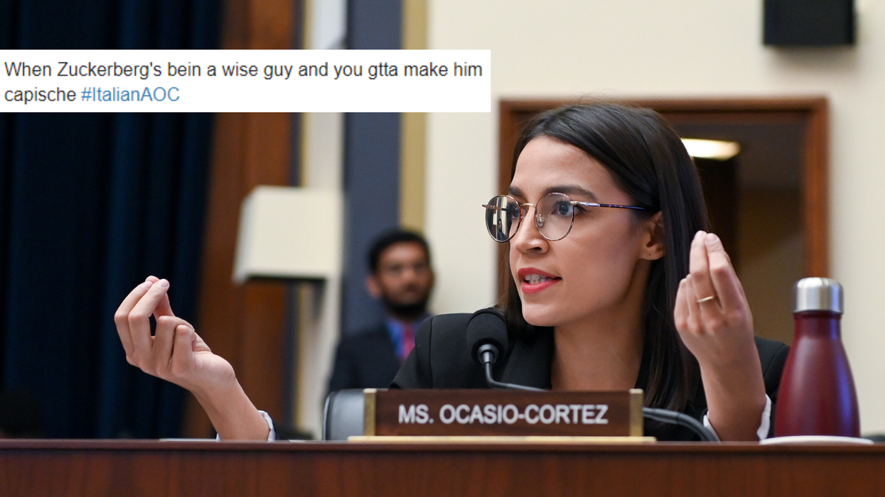 AOC’s brilliant Zuckerberg takedown has been immortalised as a meme