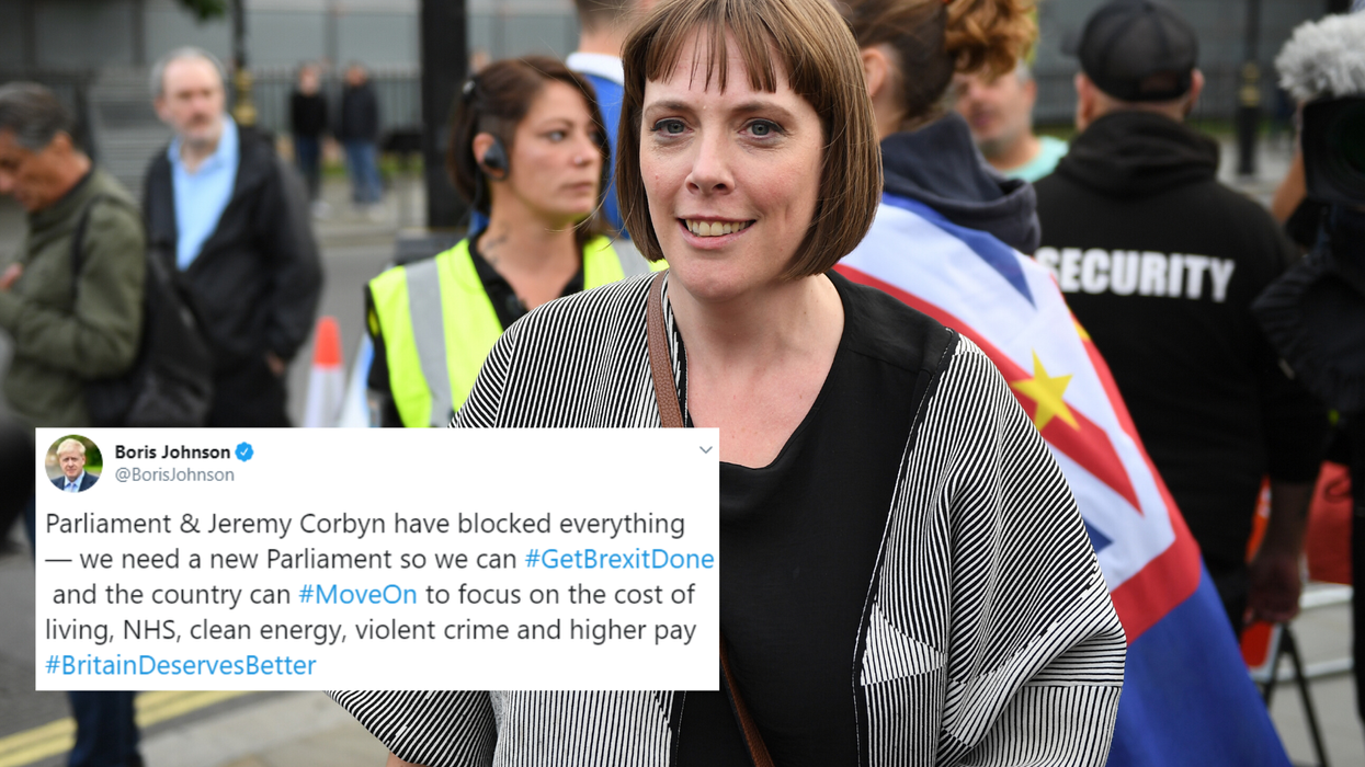 Jess Phillips just pointed out the obvious problem with Boris Johnson's Tory tagline
