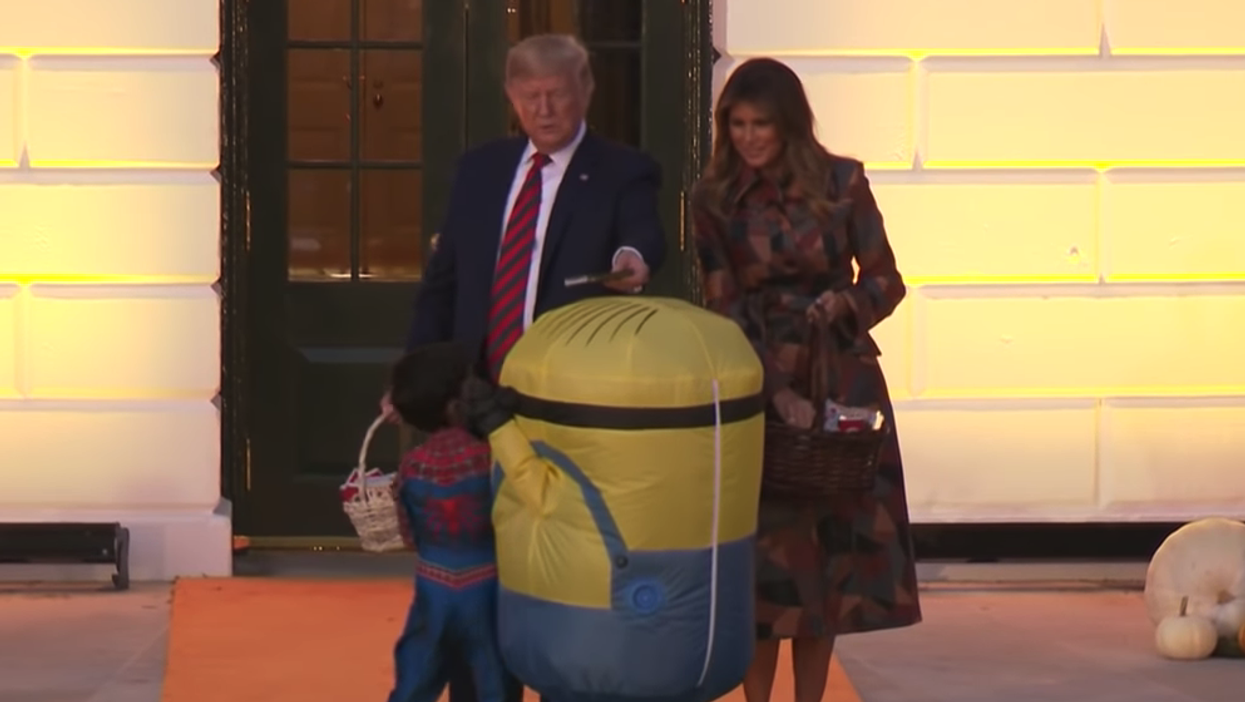 Trump put chocolate on a Minion's head and we're as lost as you are