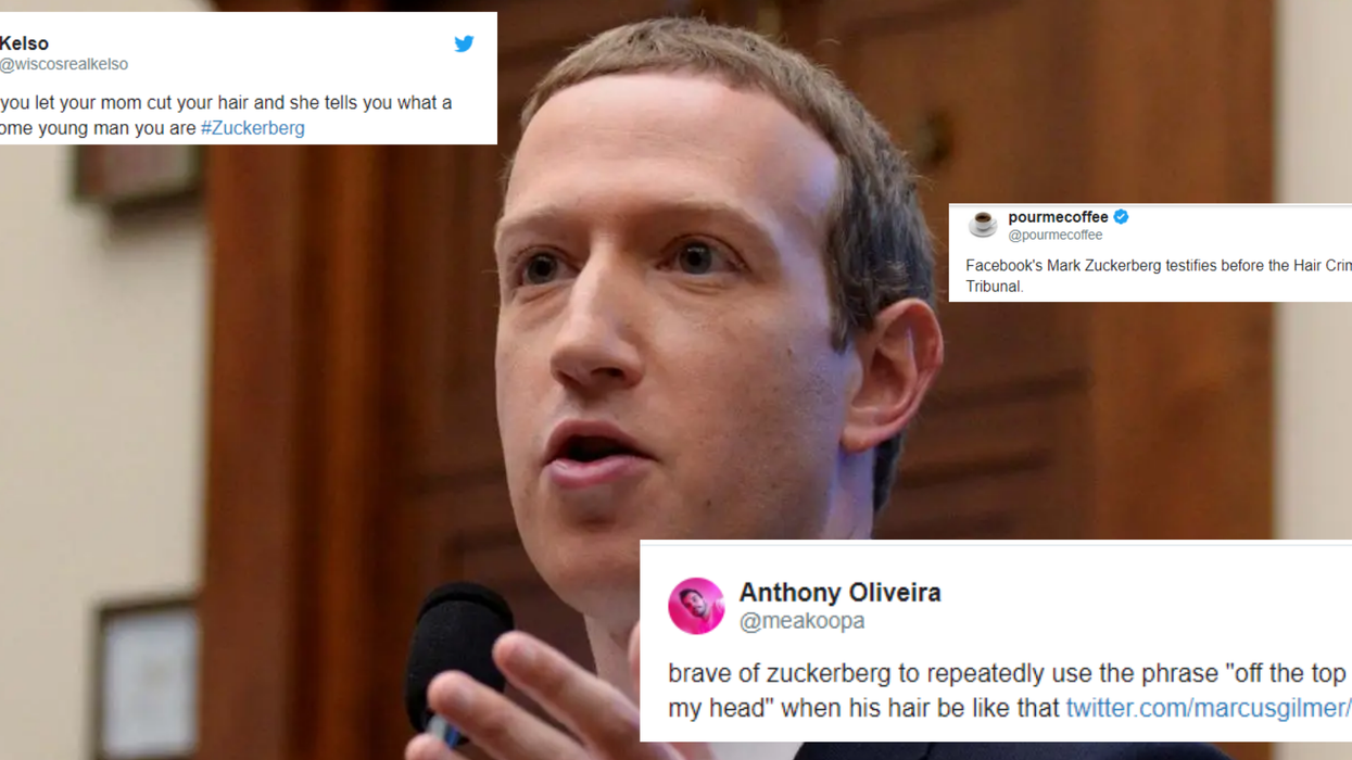 Mocking Mark Zuckerberg's hair became such a meme that even this congresswoman got involved