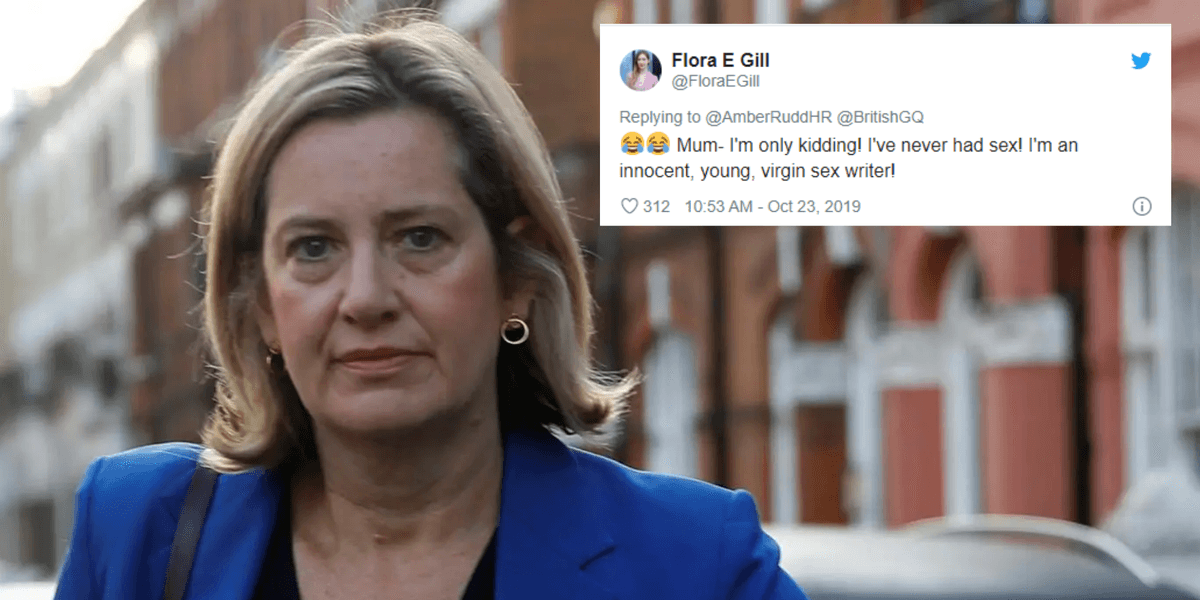 Amber Rudd Daughter Amber Rudd in hilarious Twitter conversation with her daughter Flora ...