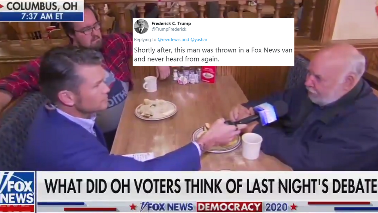 Fox & Friends diner guest perfectly explains why the US wealth gap is 'deplorable'
