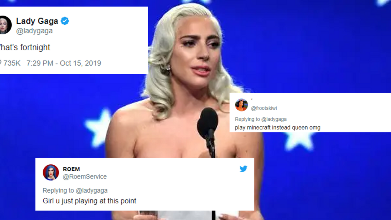 Lady Gaga doesn’t know what Fortnite is and fans are highly amused