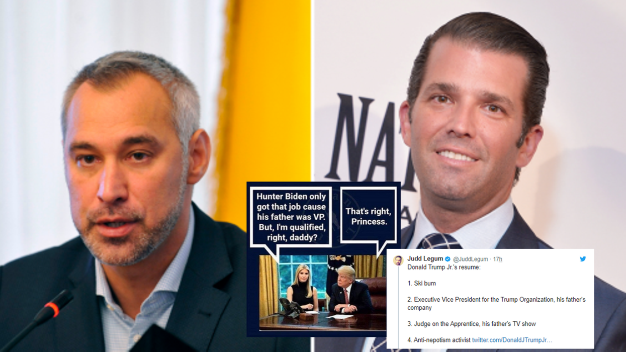 Donald Trump Jr called out the Bidens for nepotism and it backfired badly