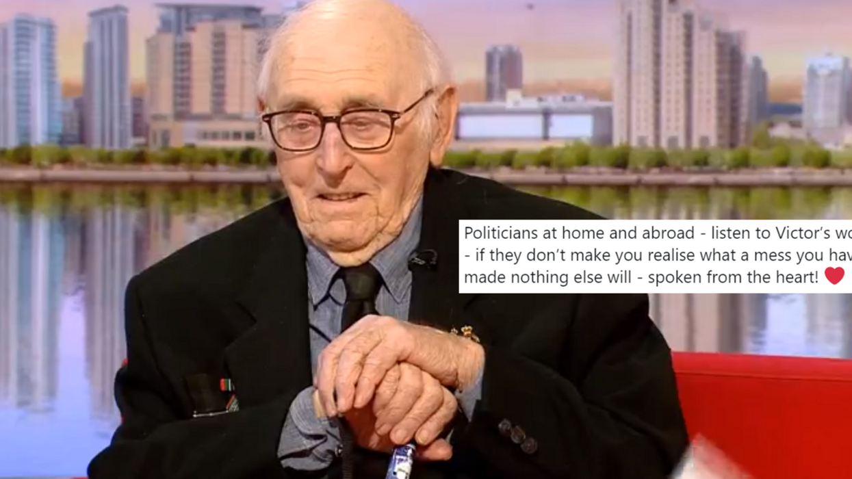 100-year-old WWII veteran says thinking about Brexit makes him 'want to cry'