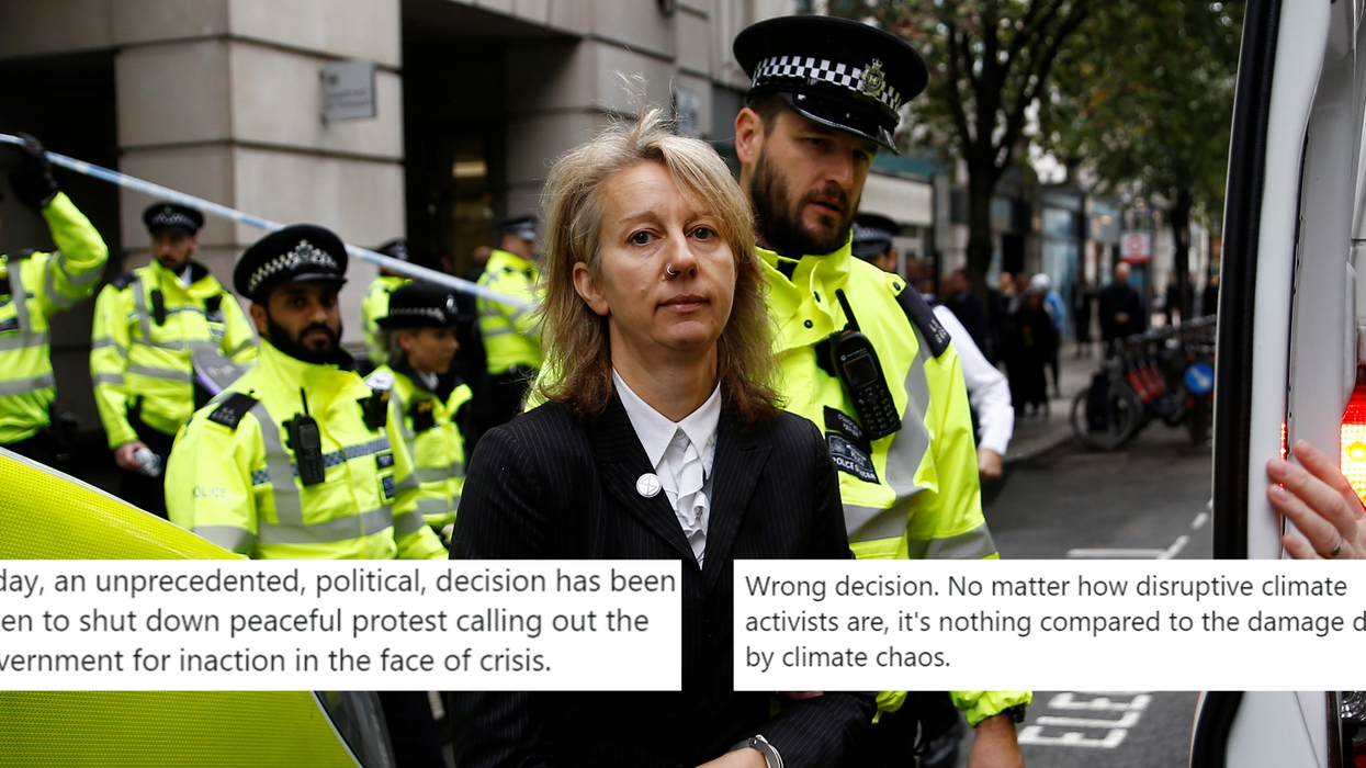 Extinction Rebellion has been banned from protesting in London and people are furious