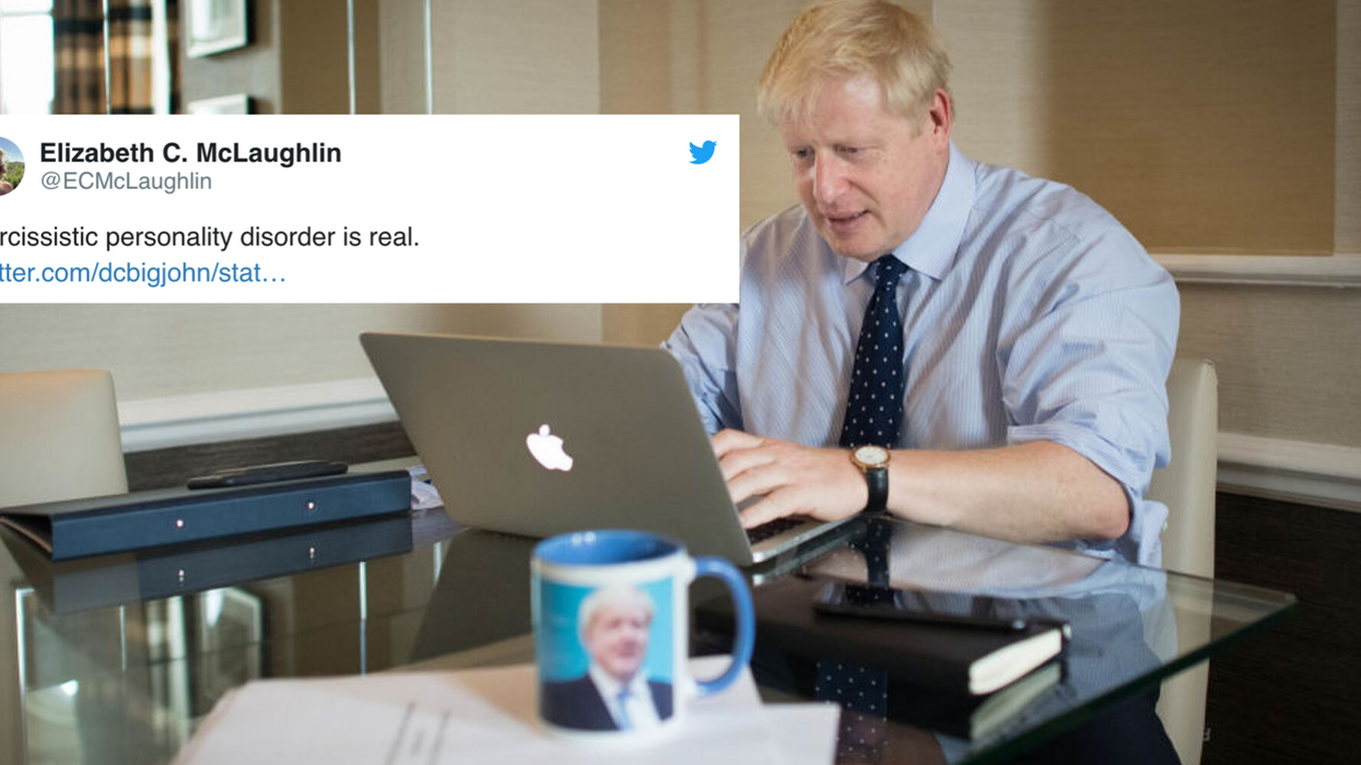Boris Johnson apparently has a mug with his own face on it and people have questions