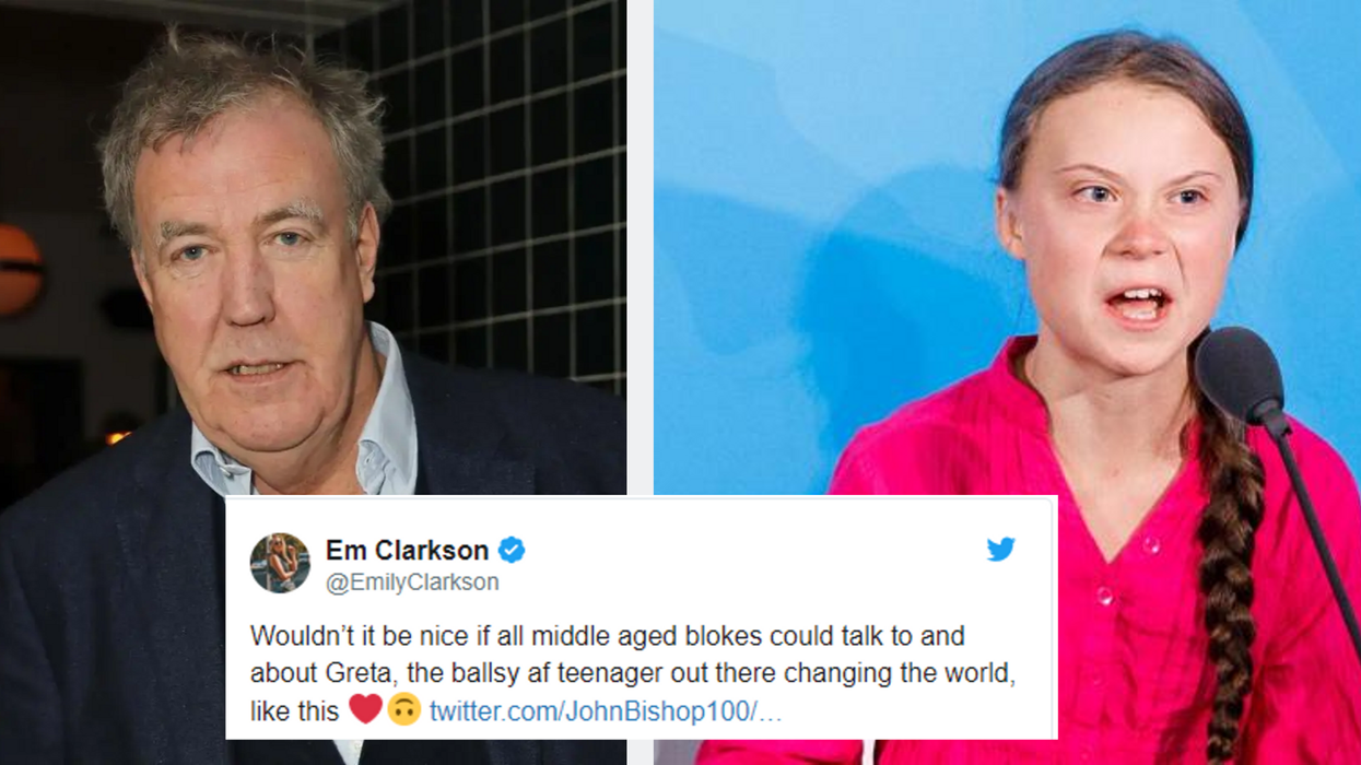 Jeremy Clarkson calls Greta Thunberg a 'spoilt brat' and gets expertly dragged by his daughter