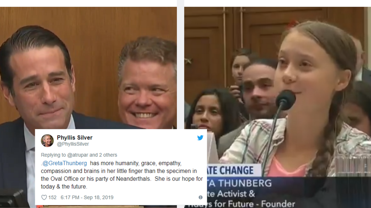 Greta Thunberg destroyed a Republican's argument against climate action in just 56 seconds