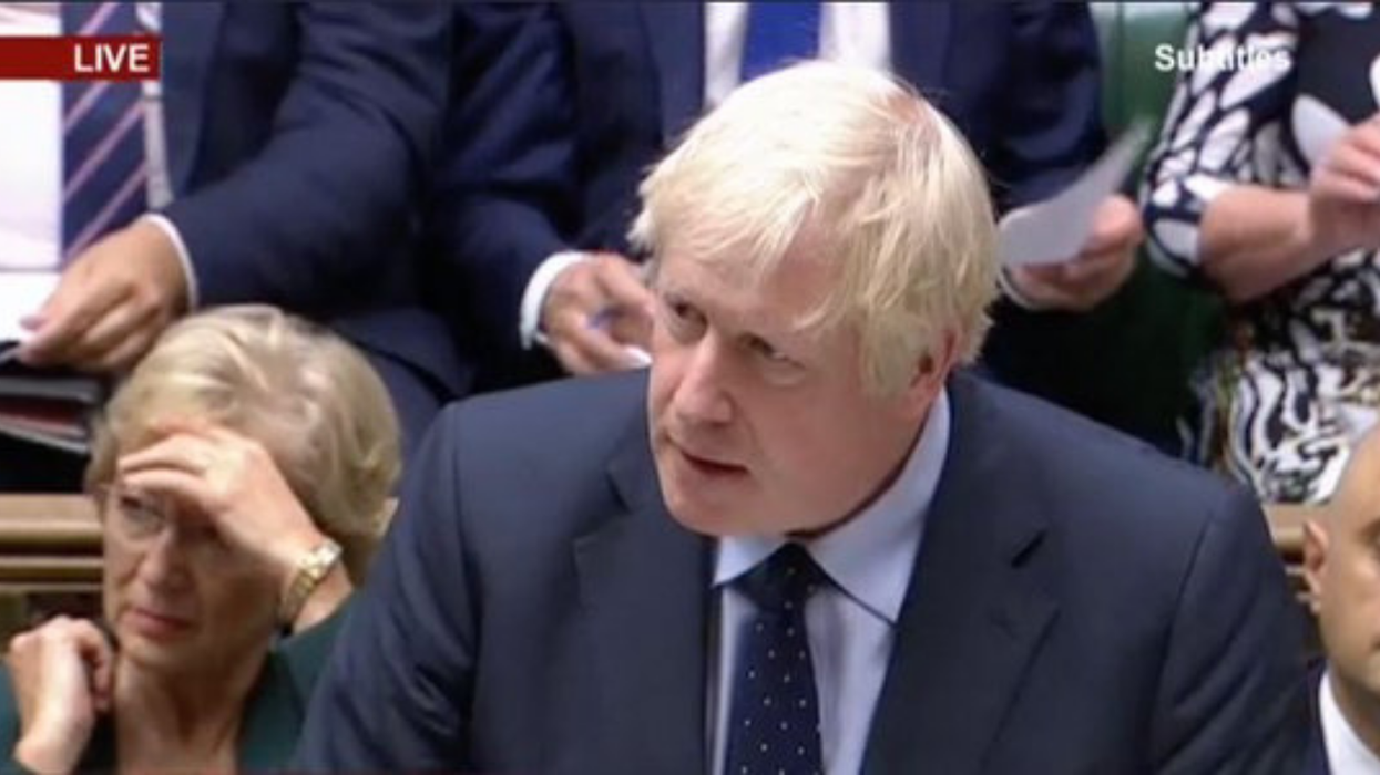 This is the moment Boris Johnson lost his majority in parliament