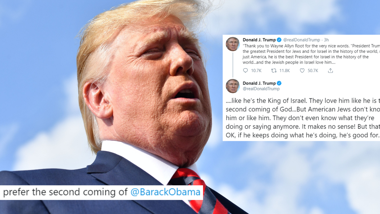 Trump said Jewish Israelis ‘love him like he is the second coming' but forgot one important thing