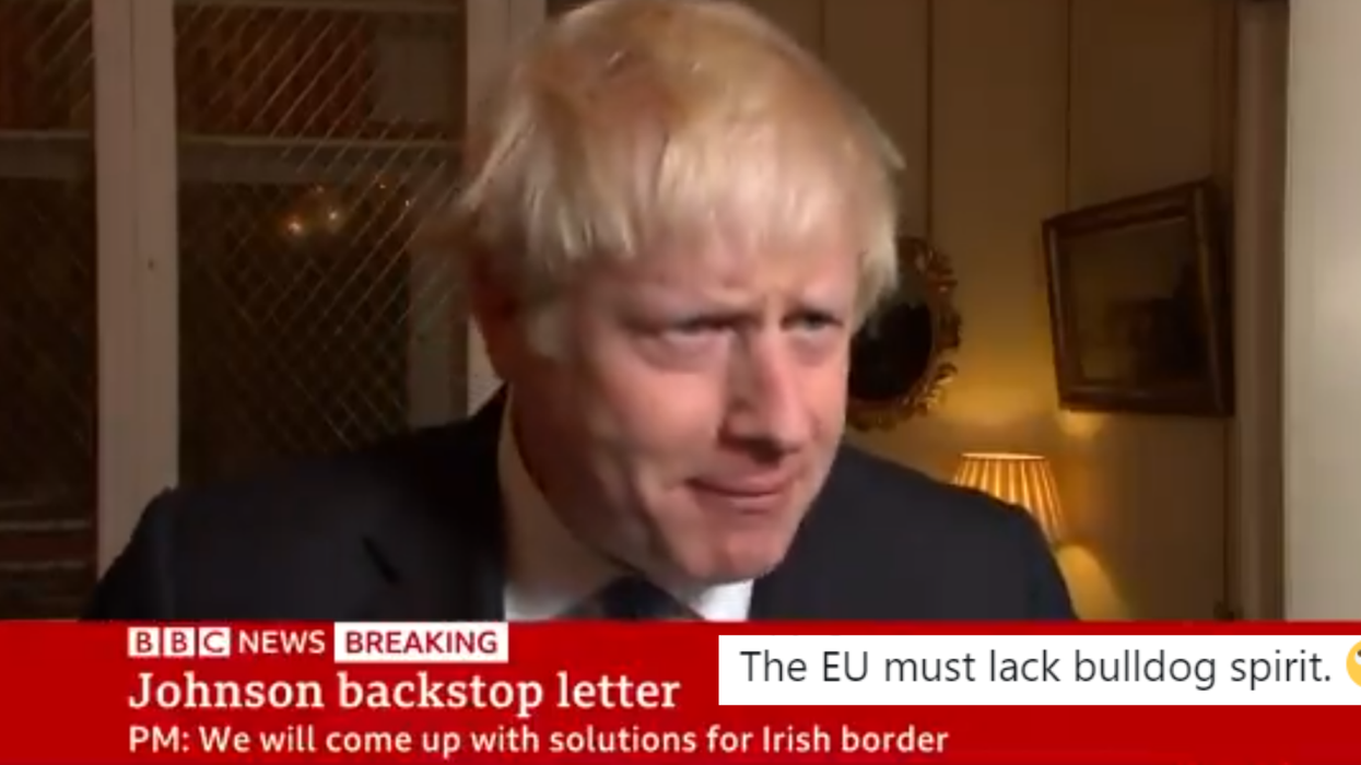 Boris Johnson accuses EU of being ‘a bit negative’ and people are embarrassed